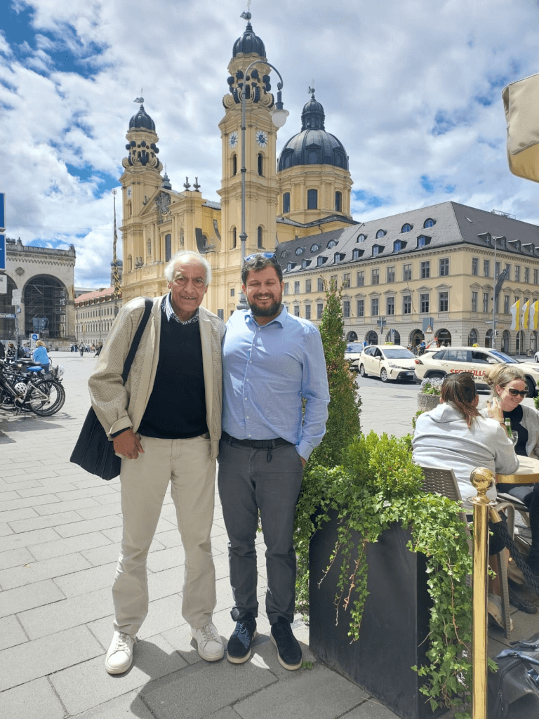 eyesonbrasil op bezoek bij dr. Edivando in Munchen