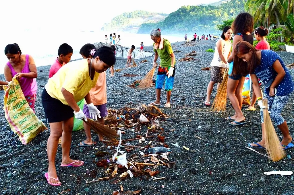 Philippines Beach Clean up