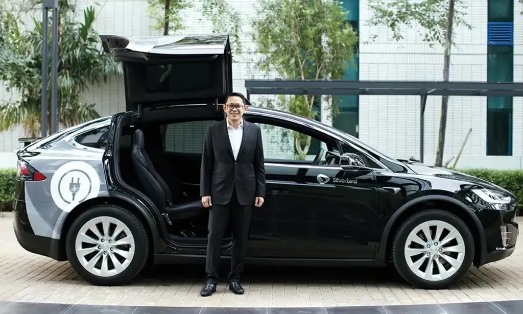 Direktur Andre Djokosoetono dari Bluebird Group